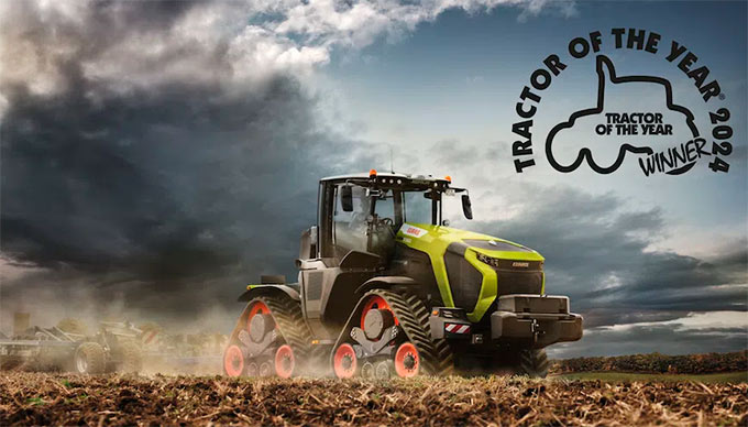 CLAAS Xerion 12.650 Terra Trac Tractor of the Year 2024