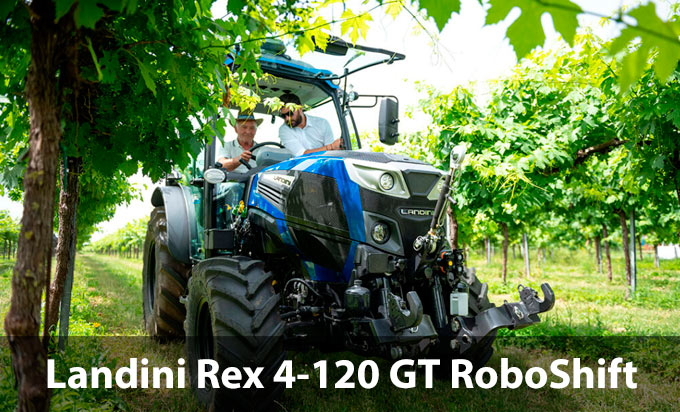 Landini Rex 4-120 GT RoboShift